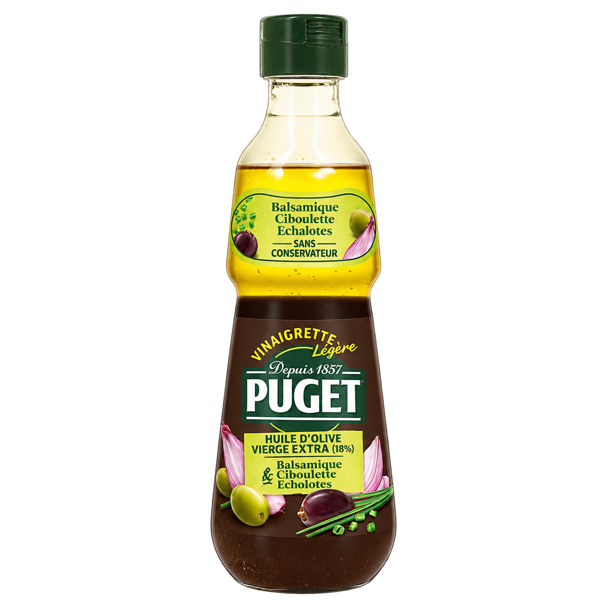 Puget Vinaigrette Légère Ciboulette et Échalotes 330 ml