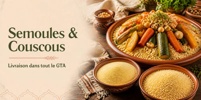 Semoules et couscous – Au Comptoir Français