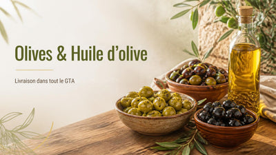 Olives et huile d'olive – Au Comptoir Français