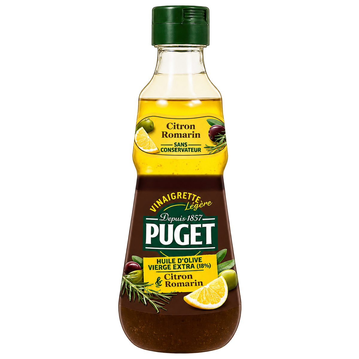 Puget Vinaigrette Légère Citron et Romarin 330 ml