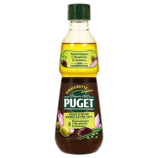 Puget Vinaigrette Légère Ciboulette et Échalotes 330 ml
